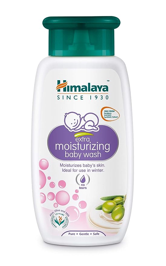 Himalaya Baby Care Extra Moisturizing Baby Wash, 200ml Himalaya Baby Care Extra Moisturizing Baby Wash, 200ml